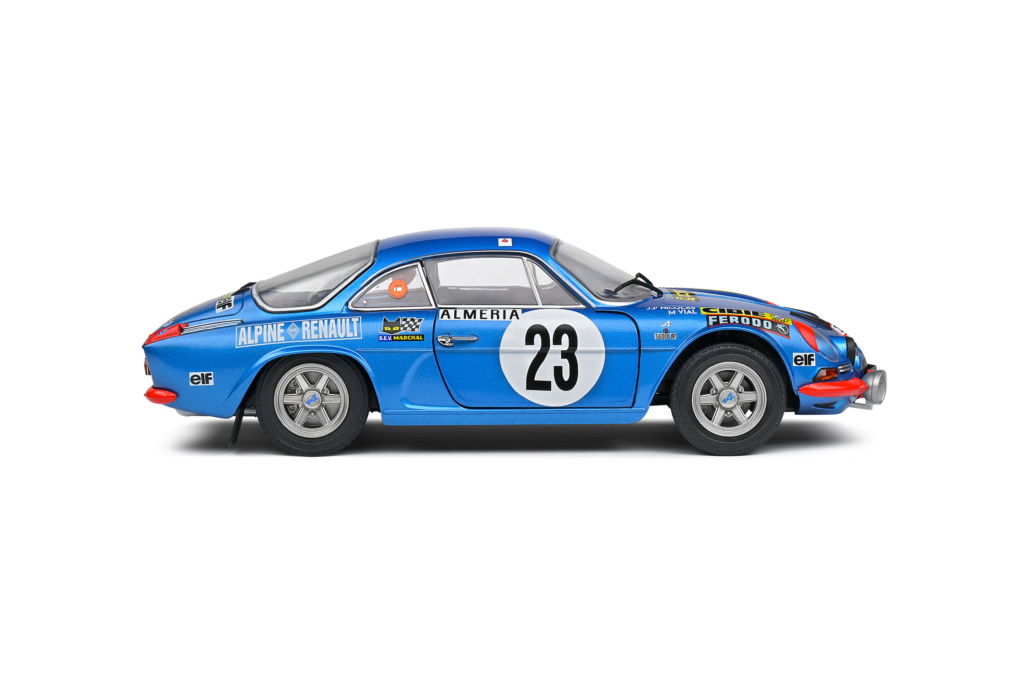 Alpine A110 1600S #17 Bernard Darniche Alain Mahe Rallye de Monte-Carlo