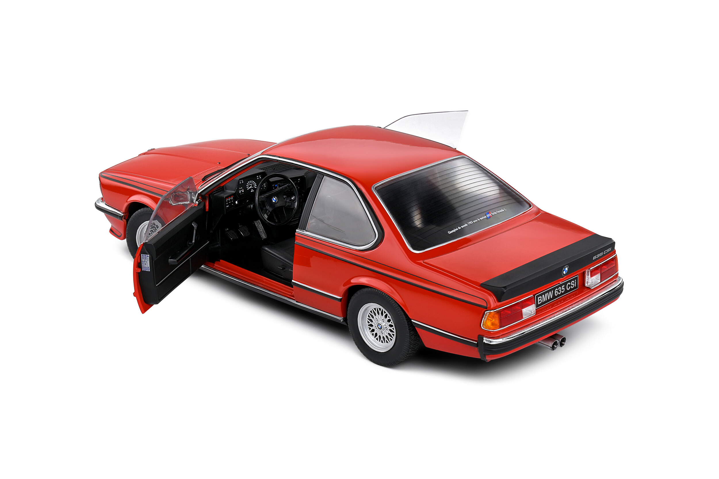 BMW 635 CSI (E24) - Henna Red - 1984 - Solido