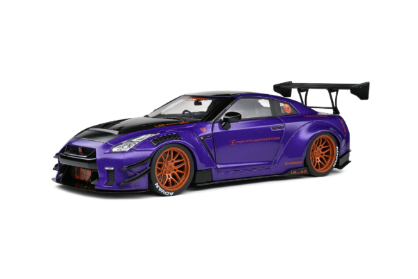 Nissan GT-R (R35) W/ Liberty Walk Body Kit 2.0 - PURPLEZILLA - 2022