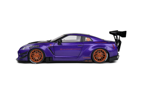 Nissan GT-R (R35) W/ Liberty Walk Body Kit 2.0 - PURPLEZILLA - 2022