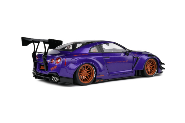 Nissan GT-R (R35) W/ Liberty Walk Body Kit 2.0 - PURPLEZILLA - 2022