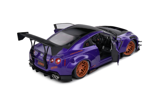 Nissan GT-R (R35) W/ Liberty Walk Body Kit 2.0 - PURPLEZILLA - 2022