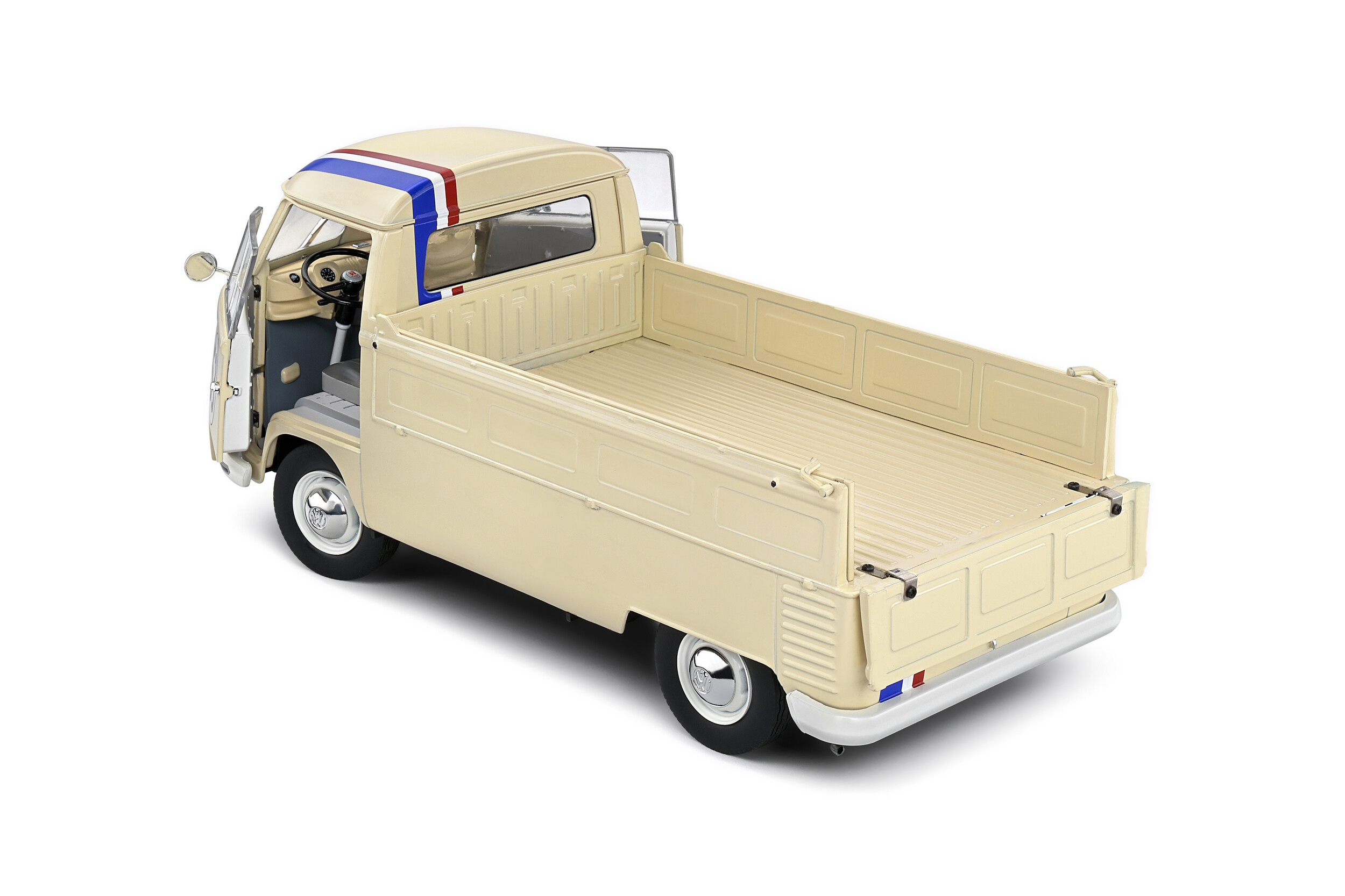Solido Volkswagen T1 Pick-Up ミニカー1/18 Volkswagen T1 Pick Up Racer 53 - 1950 - Solido