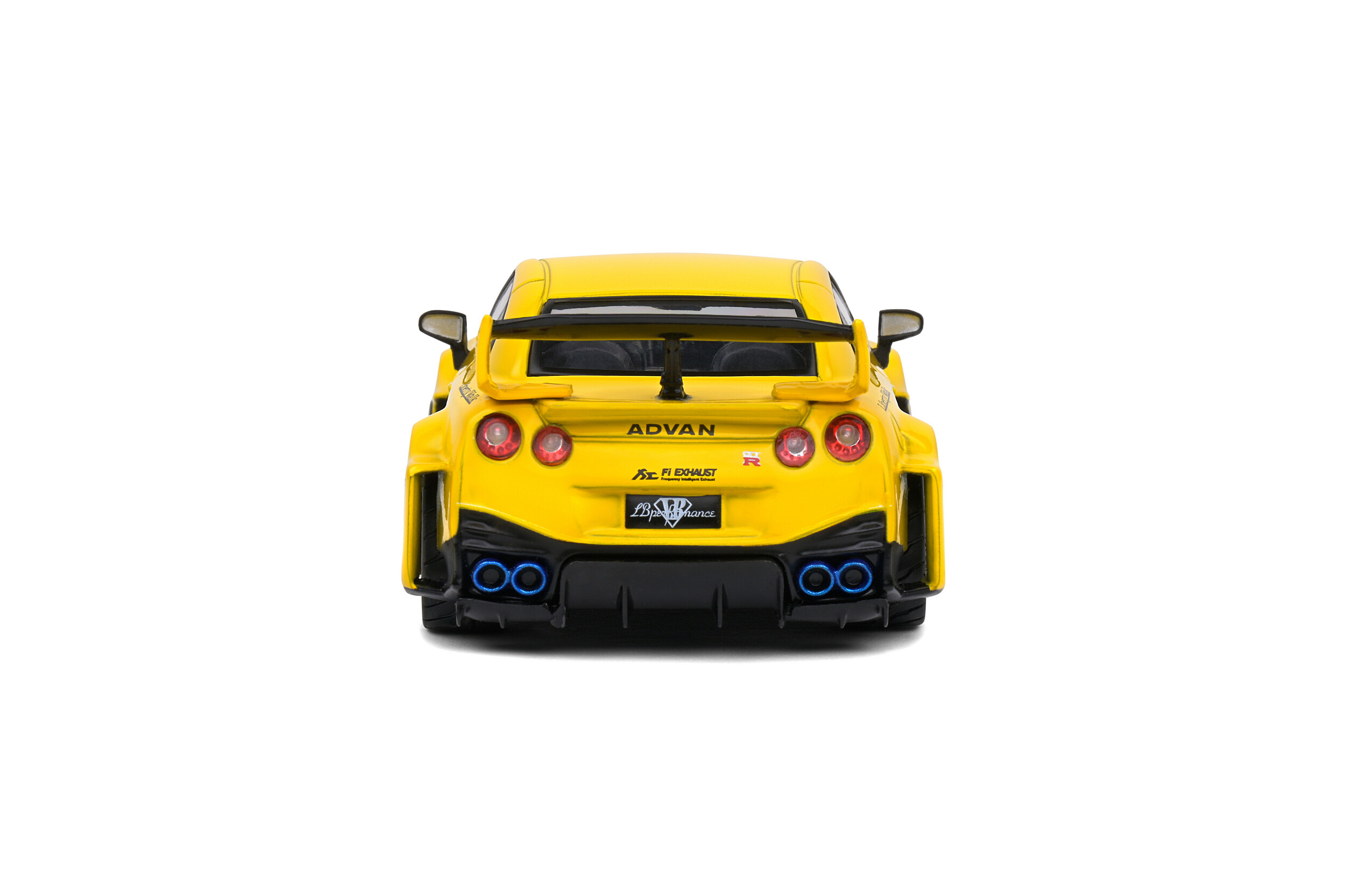 Nissan GTR35 LBWK Silhouette - Yellow - 2019 - Solido