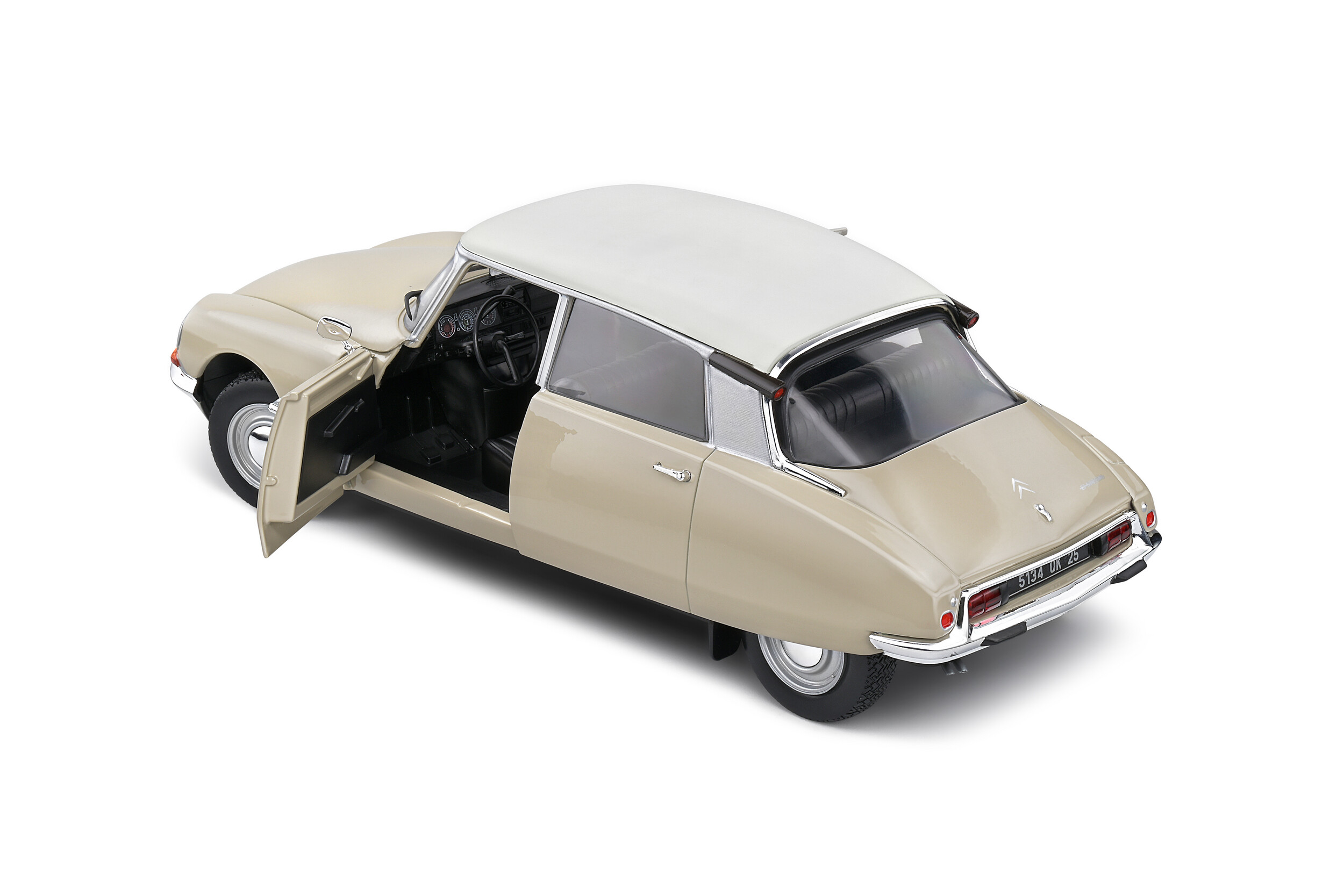 CITROËN D SPECIAL メタリックグリーン 1/18 Citroën D Special - Beige Albatros - 1972 - Solido
