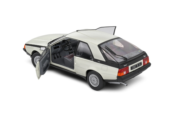Renault Fuego Turbo - Blanc Panda - 1985