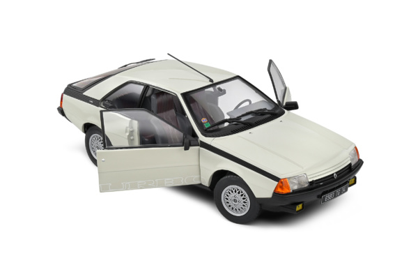 Renault Fuego Turbo - Blanc Panda - 1985