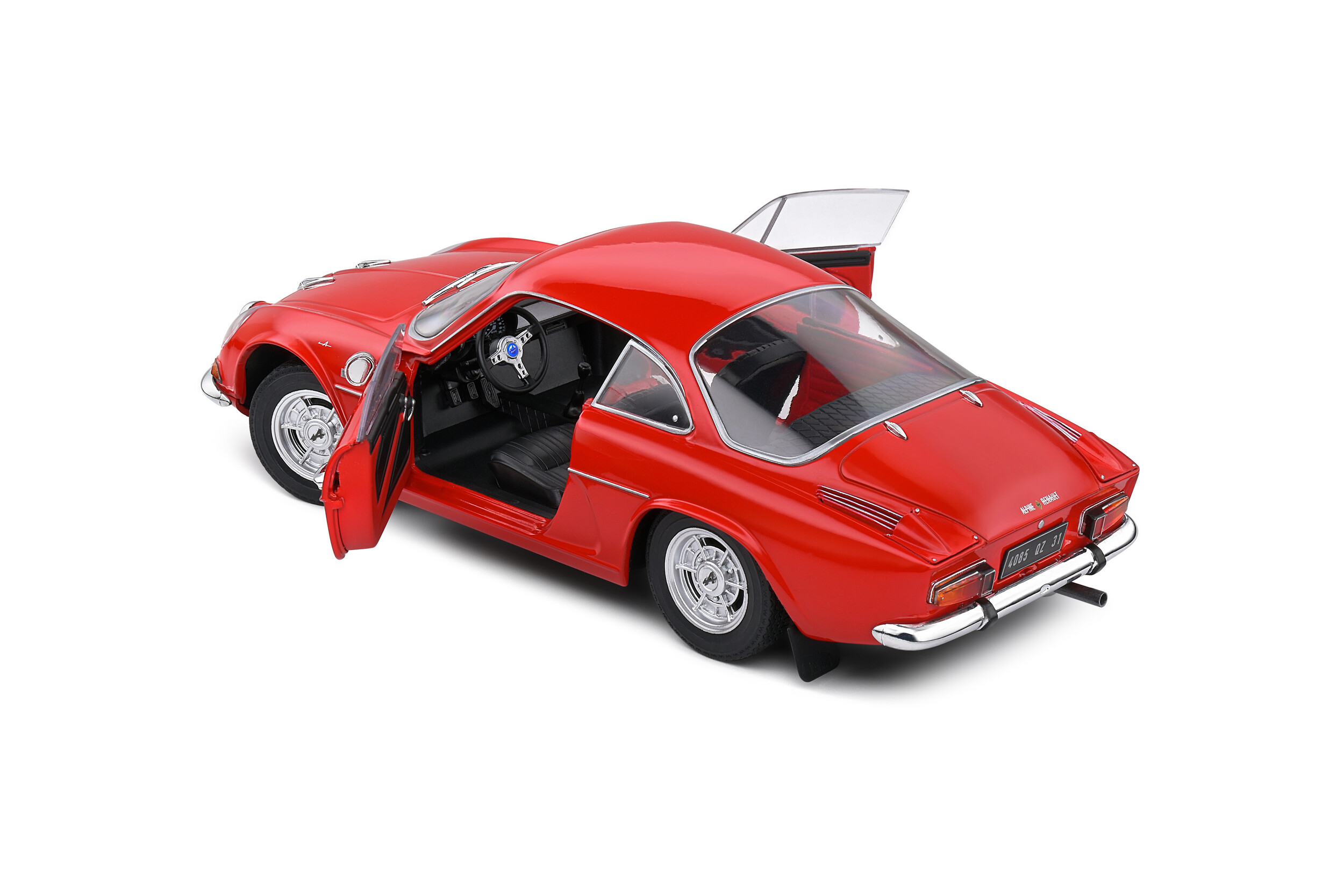 1/18 アルピーヌ A110 1600S 1969 レッド ソリド製ミニカー Alpine A110 1600S - Rouge Vif Alpine - 1969 - Solido