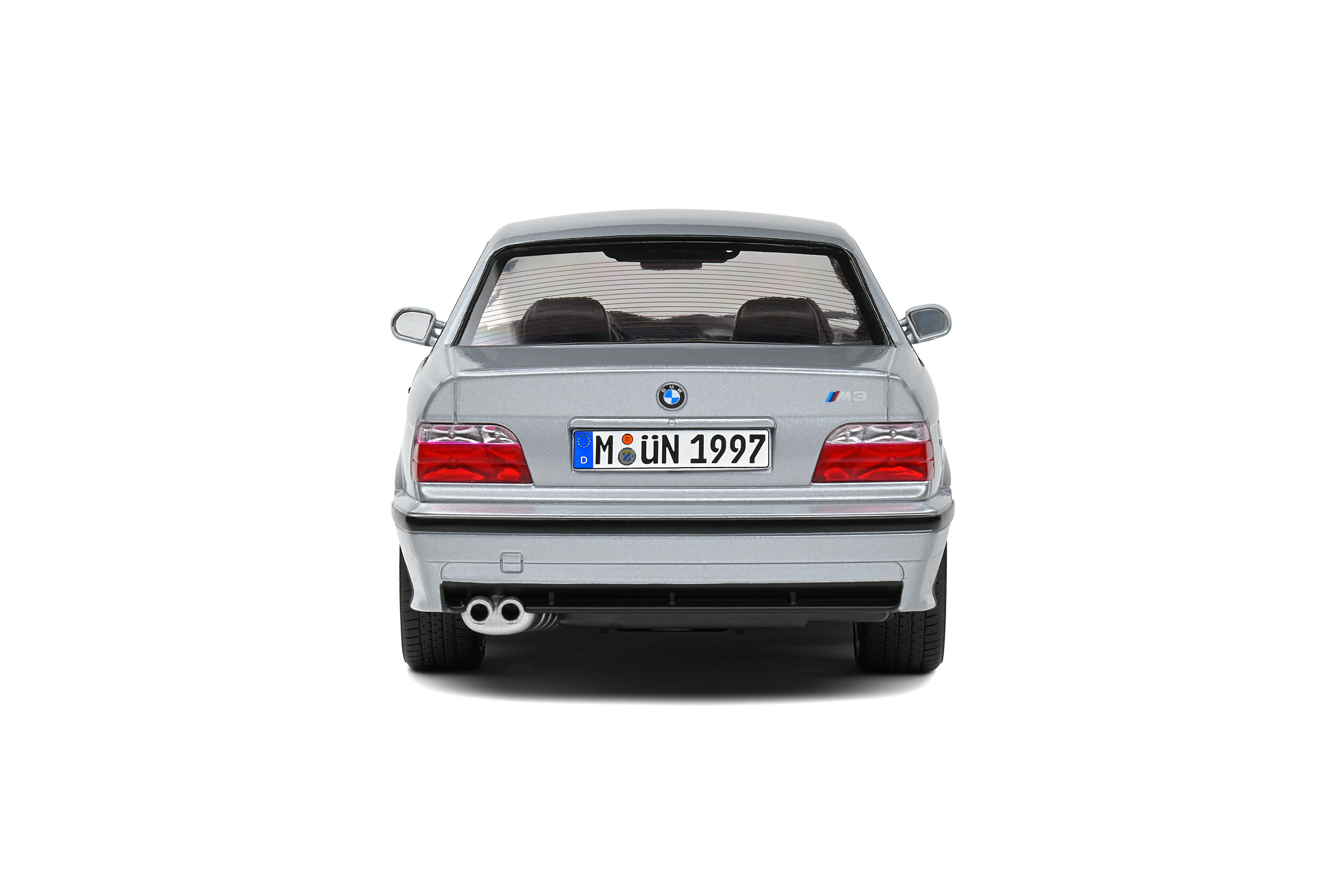 BMW E36 M3 Coupé Police 1991 – SOLIDO échelle 1/18, Voiture Miniature Blanche