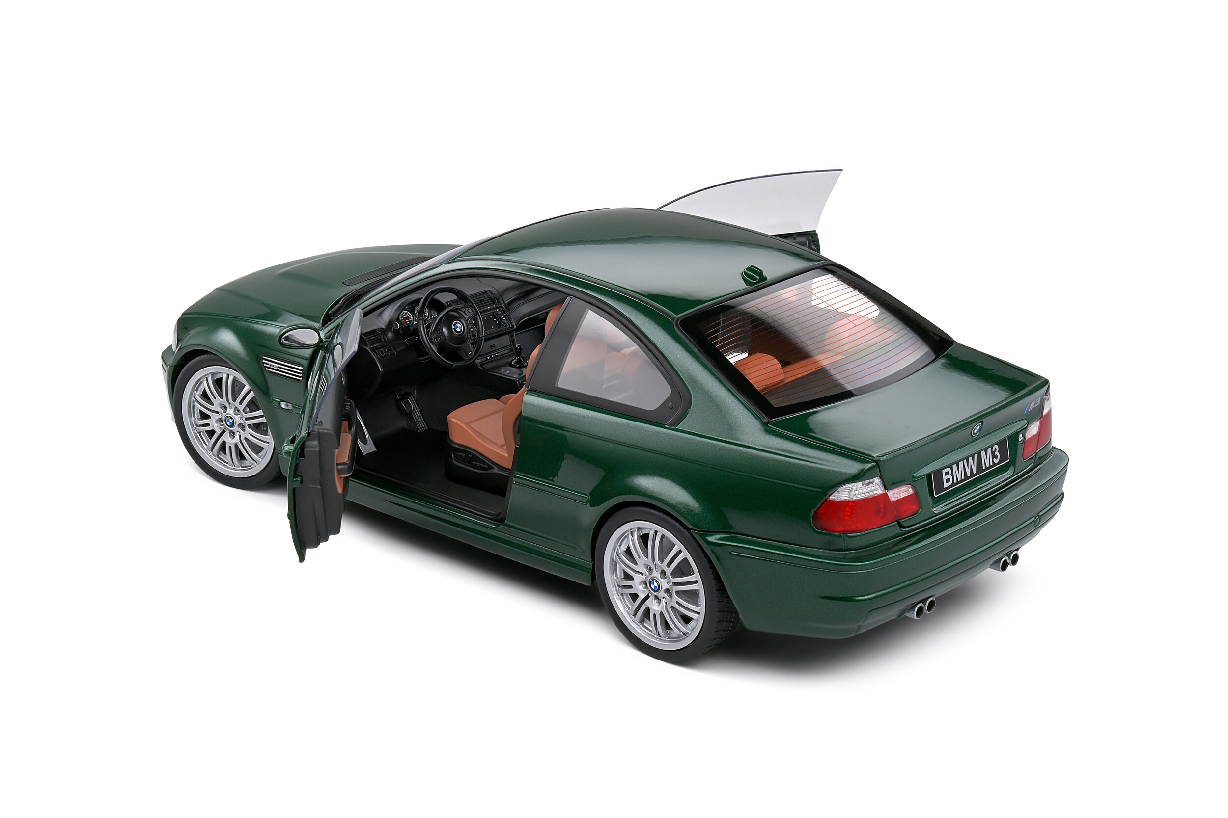 BMW E46 M3 COUPE - Oxford Green - 2000 - Solido