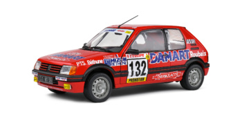 Peugeot 205 GTI 1,6L - Rallye Monte Carlo - 1986 - #132 Delecour/Pauwels