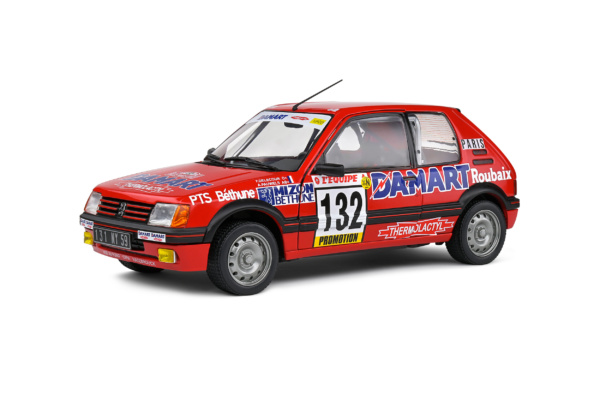 Peugeot 205 GTI 1,6L - Rallye Monte Carlo - 1986 - #132 Delecour/Pauwels