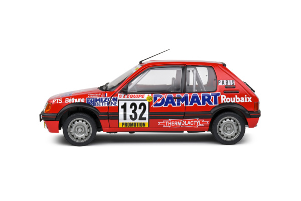 Peugeot 205 GTI 1,6L - Rallye Monte Carlo - 1986 - #132 Delecour/Pauwels