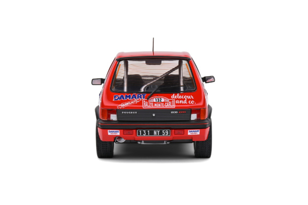 Peugeot 205 GTI 1,6L - Rallye Monte Carlo - 1986 - #132 Delecour/Pauwels