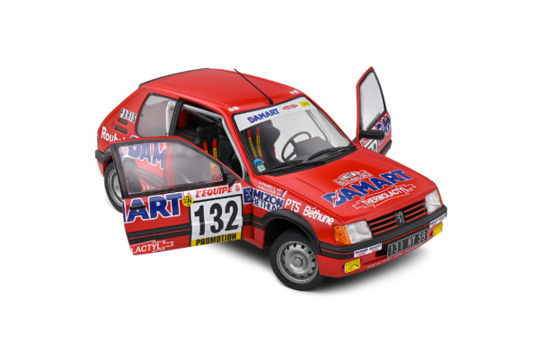 Peugeot 205 GTI 1,6L - Rallye Monte Carlo - 1986 - #132 Delecour/Pauwels