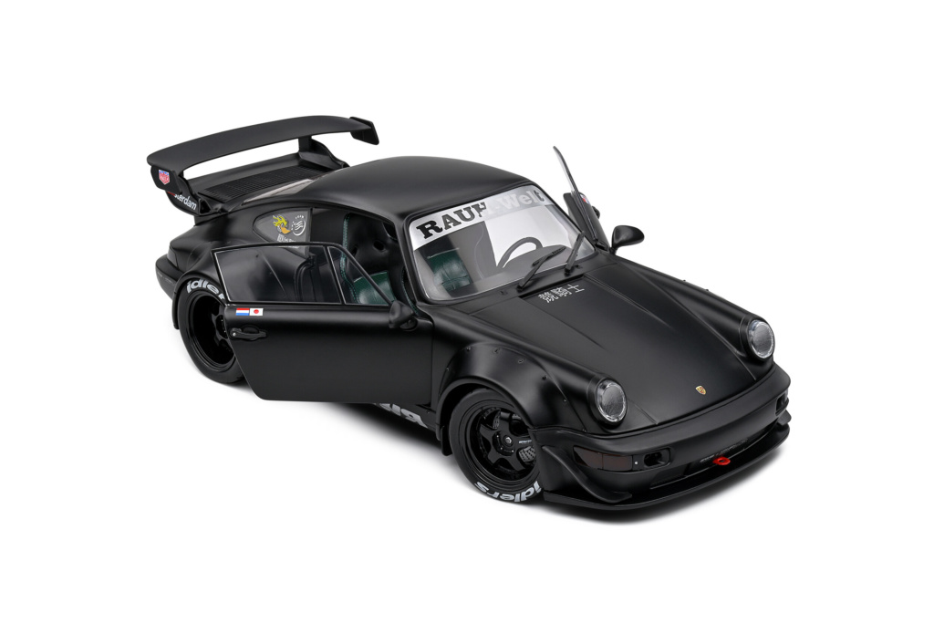 Ignition Model 1:18 Porsche 964 RWB In Matte Black