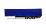 TARPAULIN TRAILER BLUE