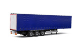 TARPAULIN TRAILER BLUE