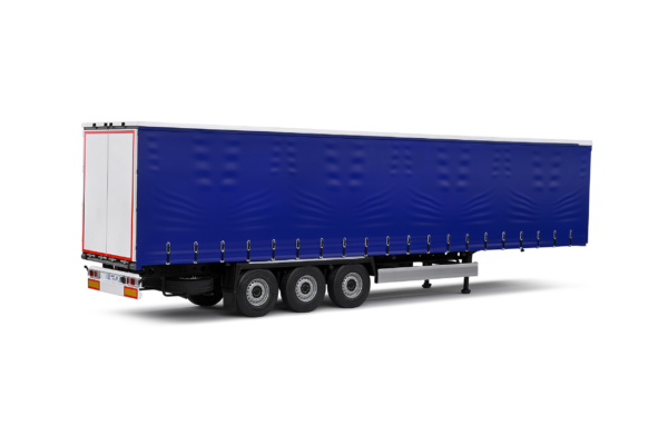 TARPAULIN TRAILER BLUE