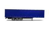 TARPAULIN TRAILER BLUE