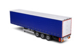 TARPAULIN TRAILER BLUE