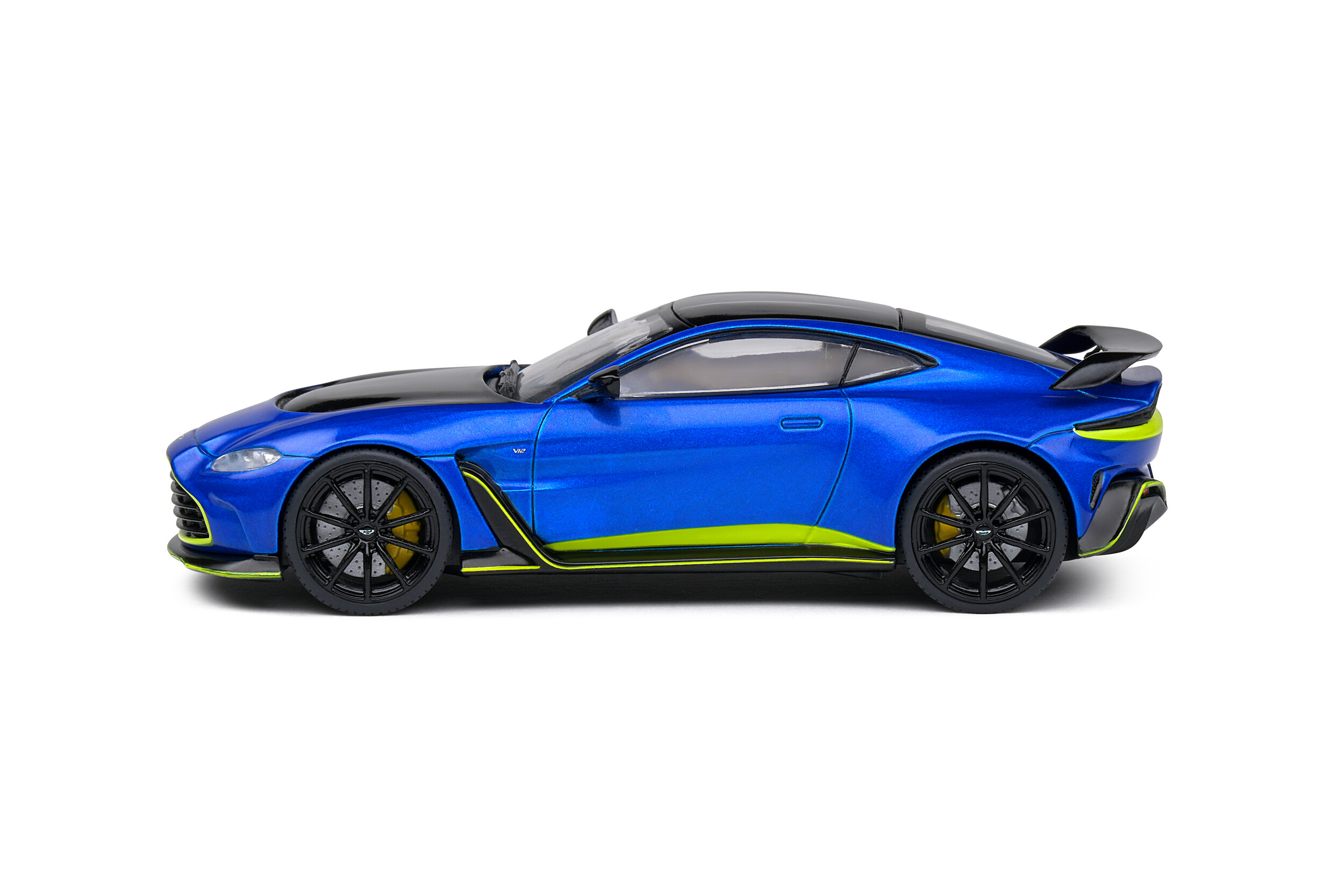 ミニカー SOLIDO 130 ASTON - MARTIN VANTAGE Aston Martin Vantage V12 - Blue - 2023 - Solido