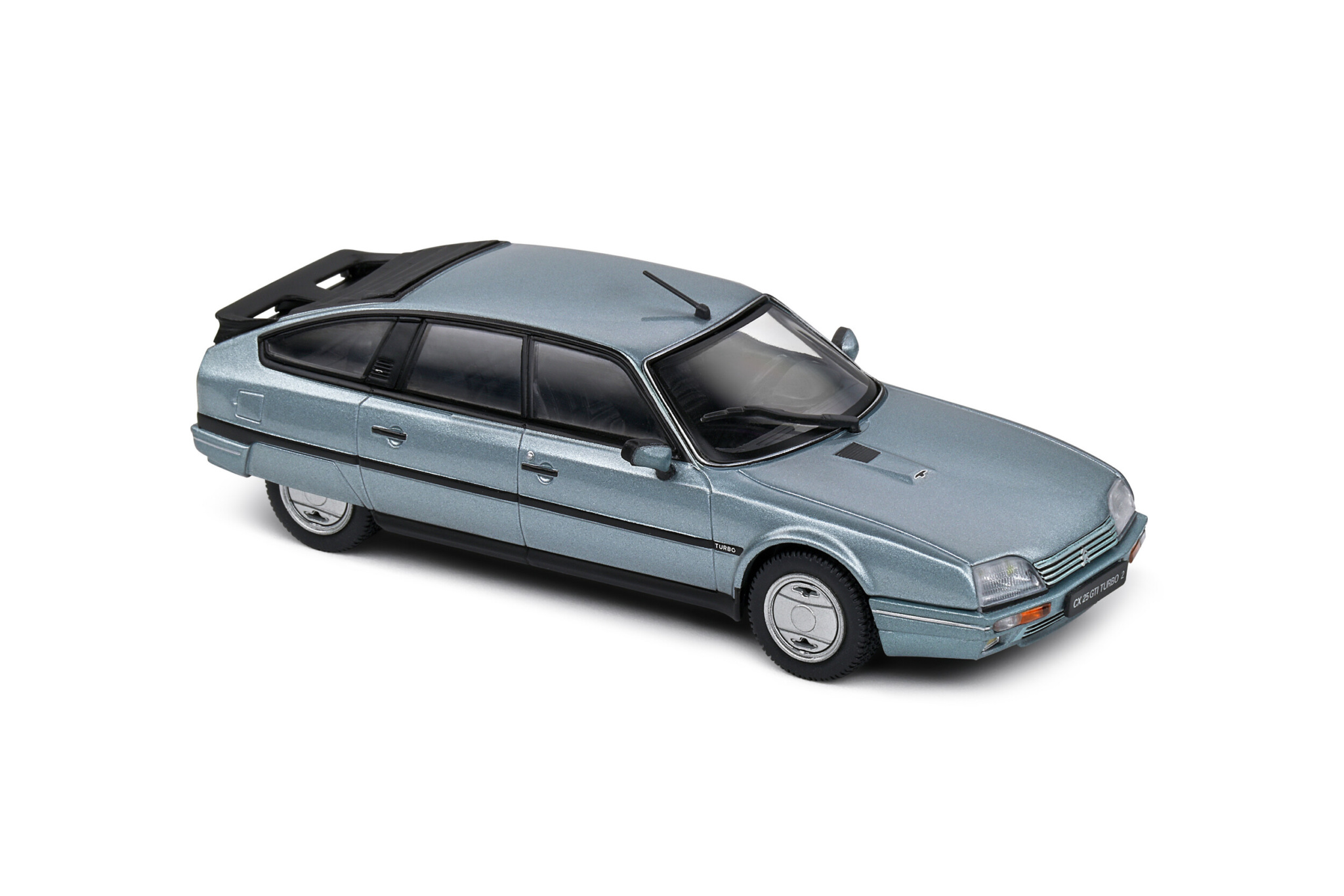 SOLIDO Citroën CX GTI Turbo II Bleu 1988 – Voiture Miniature 1:43 Collection, Détails Fidèles & Ouvrants