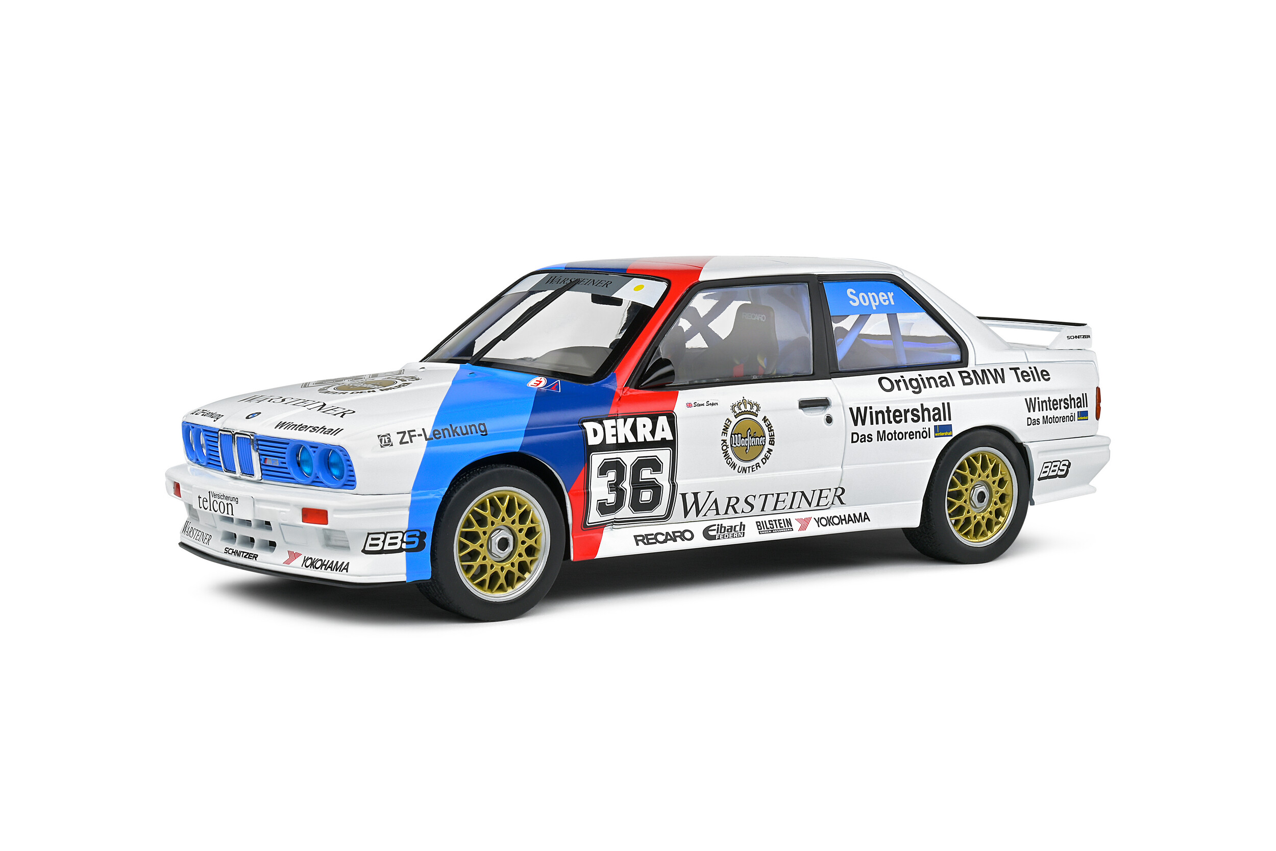 ソリッド SOLIDO E30 BMW M3 LUK DTM 1988 １/18 BMW M3 (E30) Team MK Motorsport 
