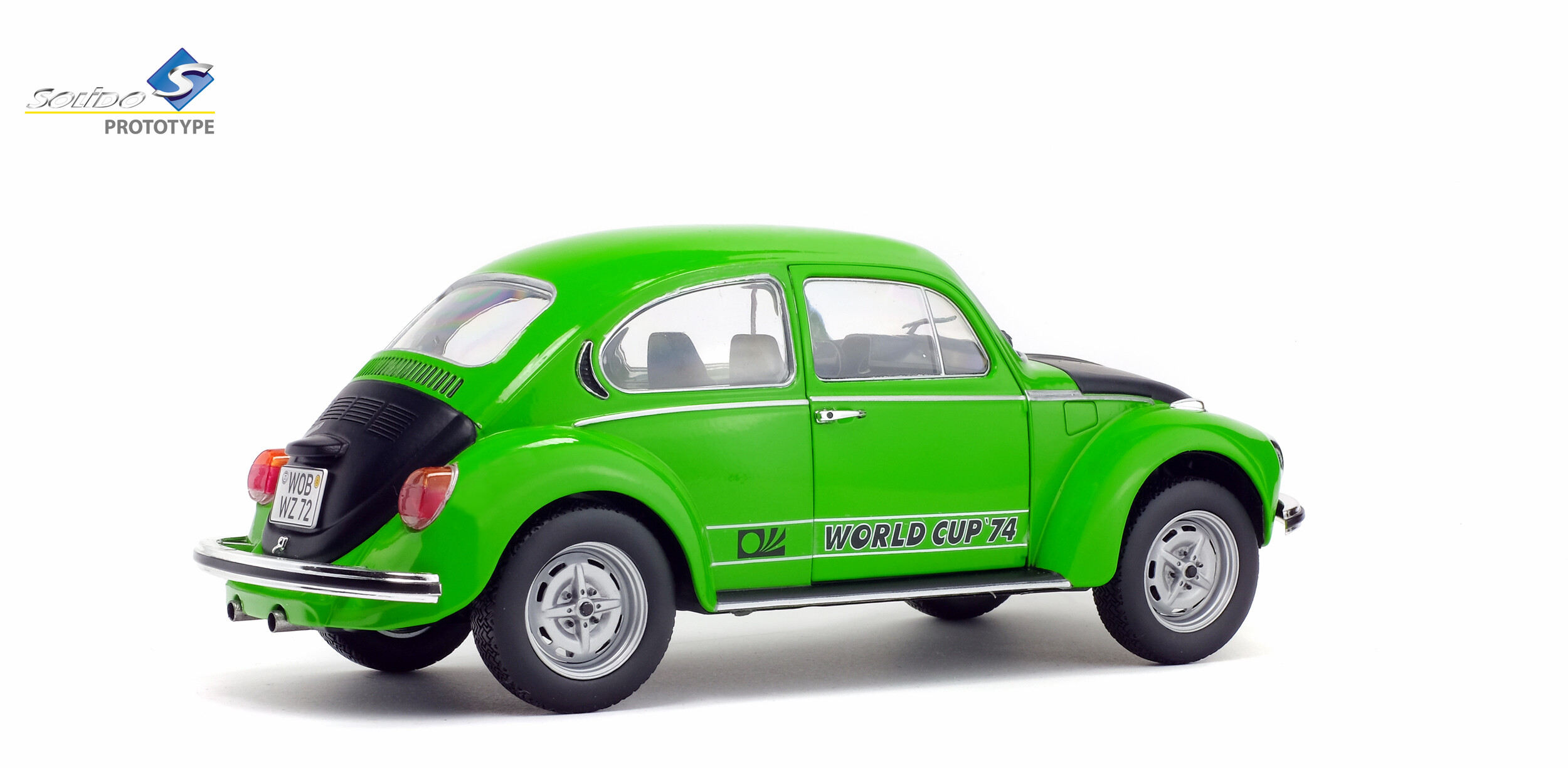 VOLKSWAGEN BEETLE 1303 - WELTMEISTER (GREEN) - 1974 - Solido