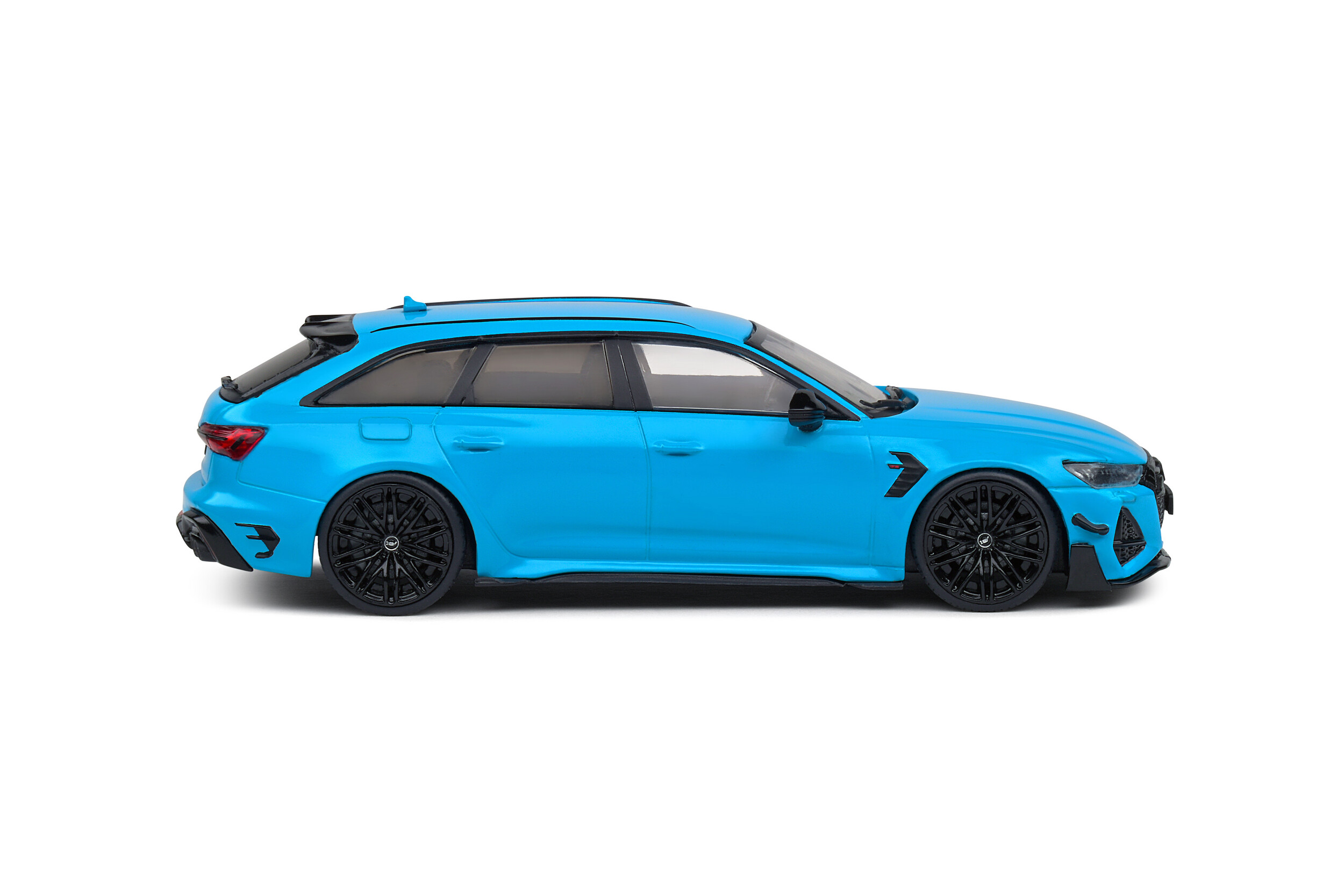 Solido 1:43 ABT RS6 R 2021 Blau | Modellauto Die-cast Mit Sockel