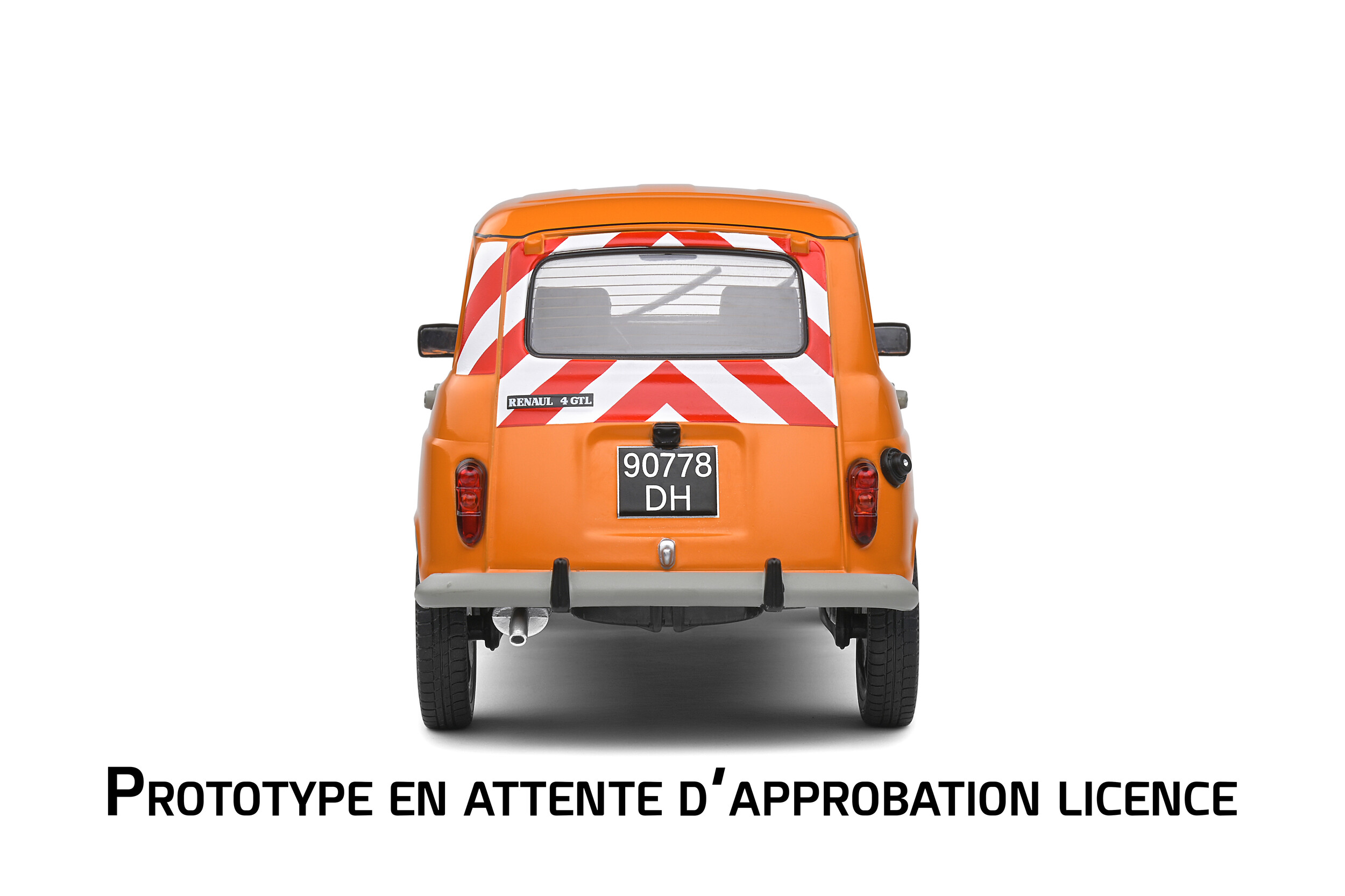 B SOLIDO MADE FRANCE 1990 RENAULT 4 F6 FOURGONNETTE AEROPORT FLYCO 1/43 #1325o EUR 39,99 - FR