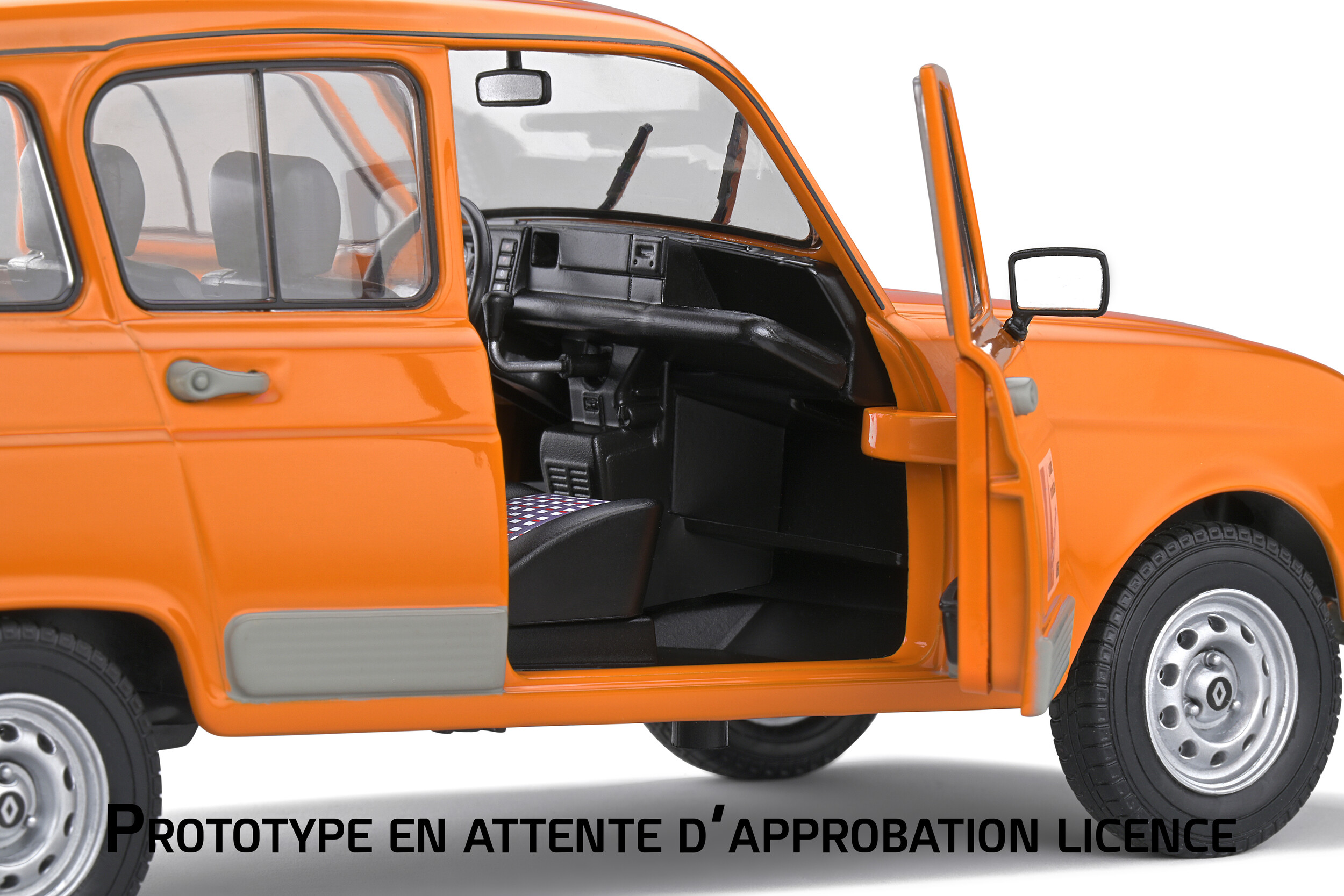 Renault 4L GTL DDE - Orange DDE - 1978 - Solido
