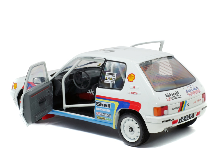 Solido 1:18 Peugeot 205 Rallye #24 Rallye Tour De Corse 1990 Bourcier Frangin S1801711