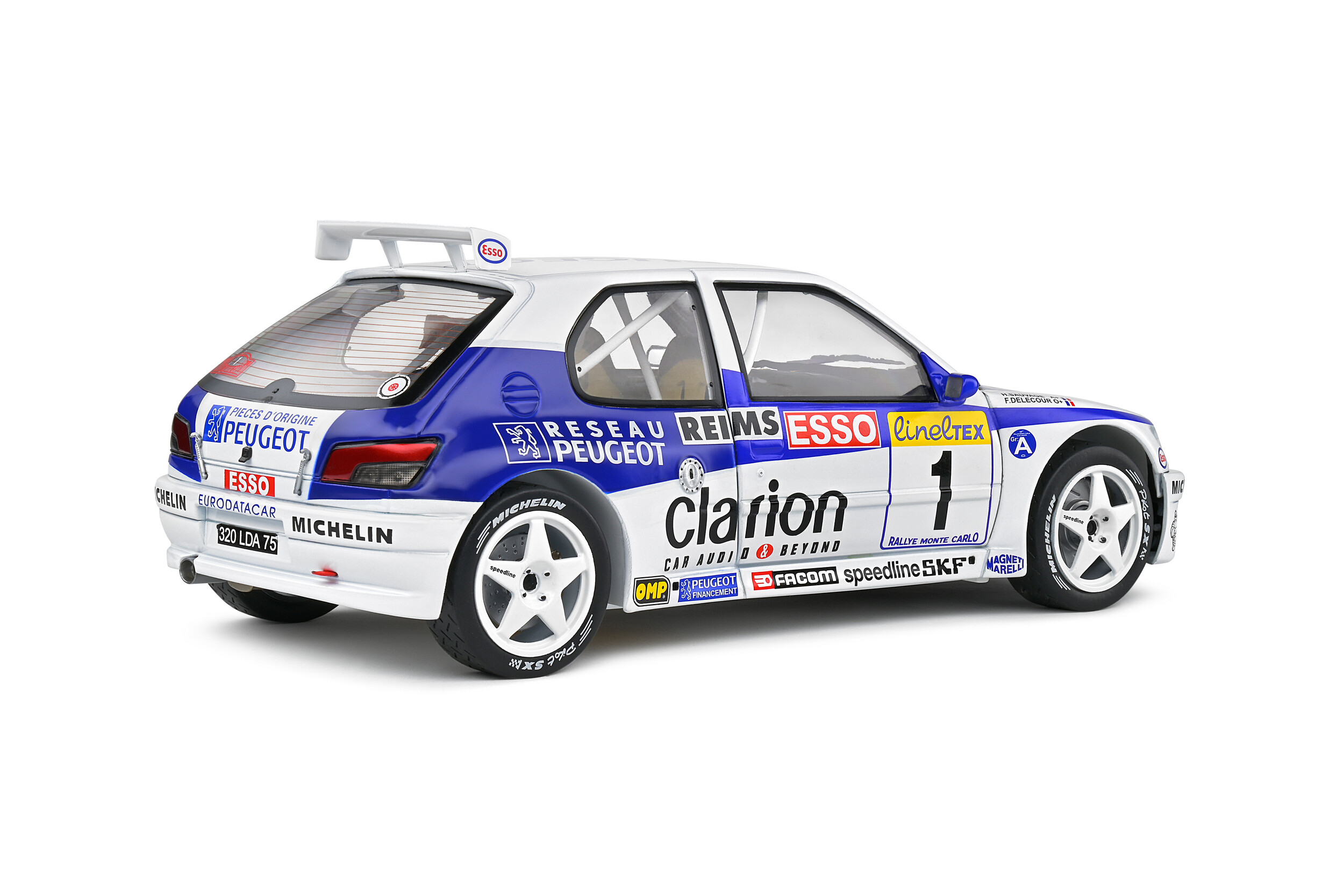 Peugeot 306 Maxi - Rallye Monte Carlo - 1996 - #1 F.Delecour/M