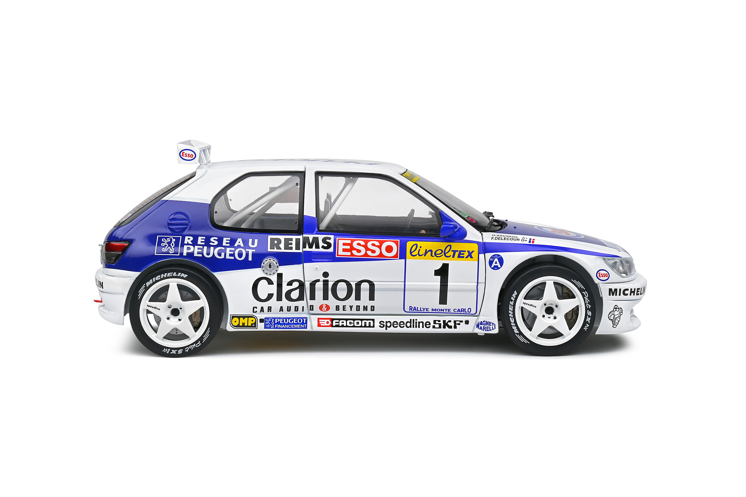 ミニカー OTTO/Peugeot 306 Maxi RMC /Rally Carlo Peugeot 306 Maxi - Rallye Monte Carlo - 1996 - #1 F.Delecour/M