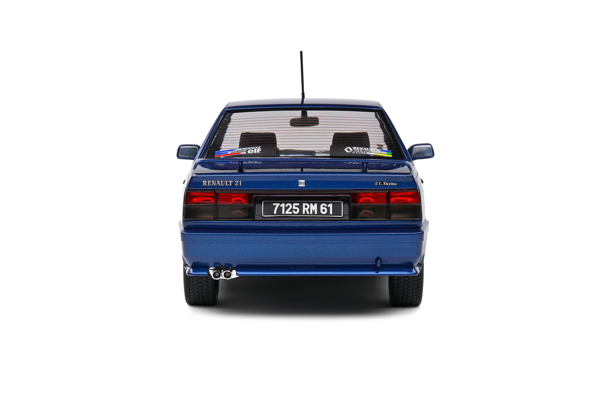 Renault 21 TURBO Mk.1 - Bleu Nuit - 1988 - Solido