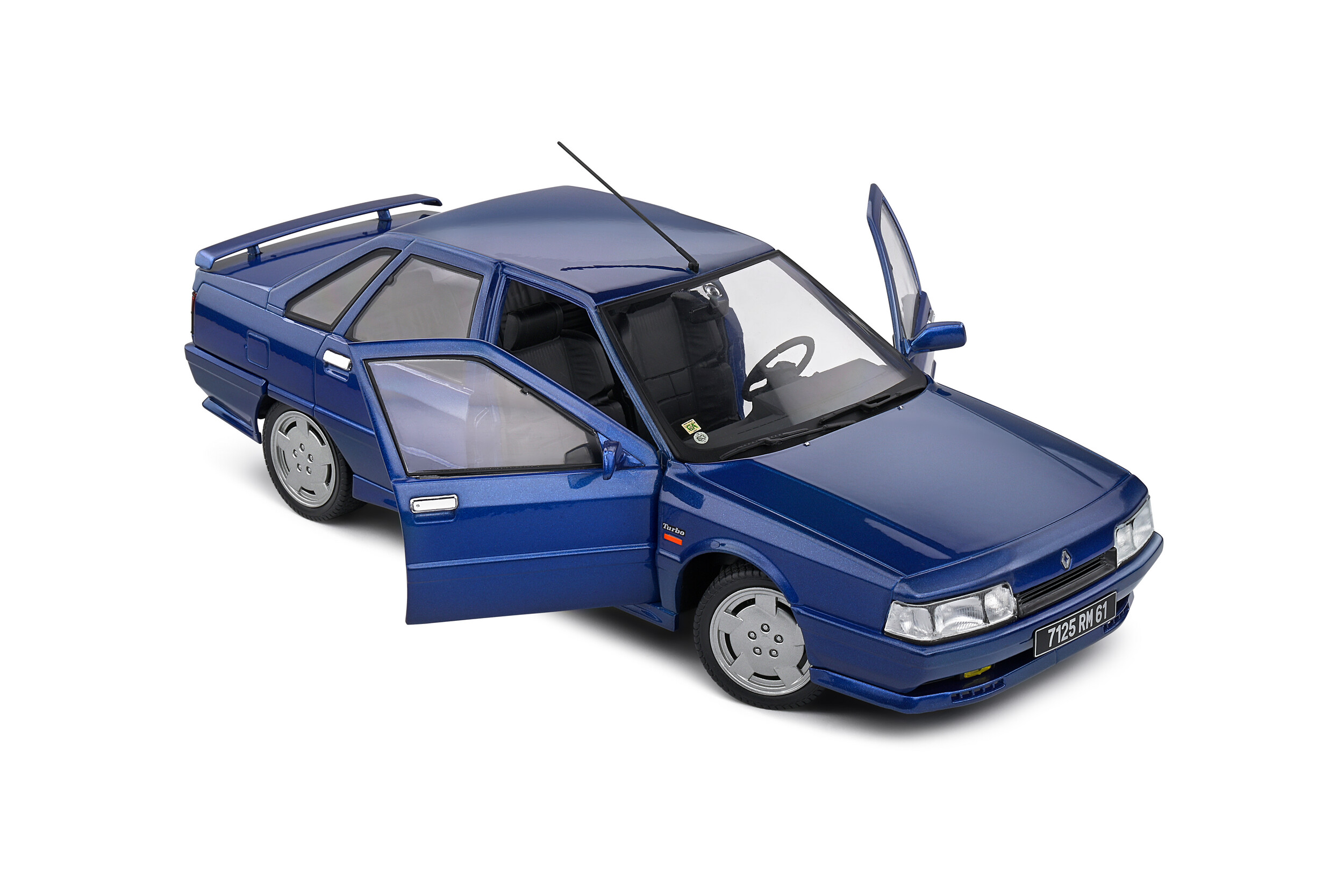 Renault 21 TURBO Mk.1 - Bleu Nuit - 1988 - Solido