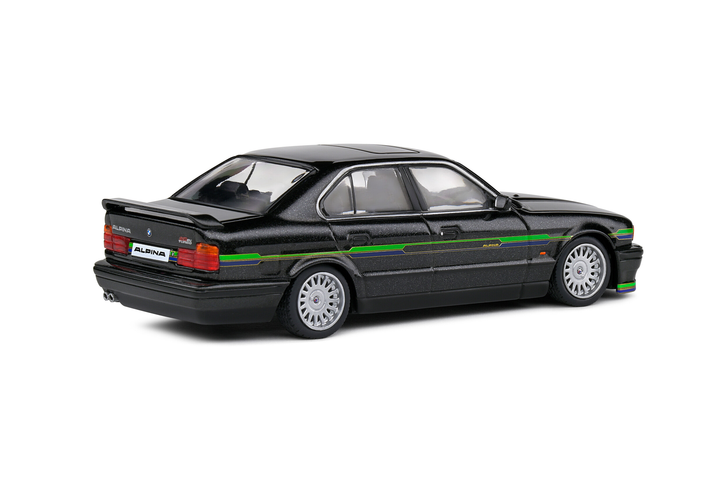 SOLIDO 1:43 Alpina B10 (E34) 1994, Colore Verde, Modellino Auto Da Collezione In Scala - 2