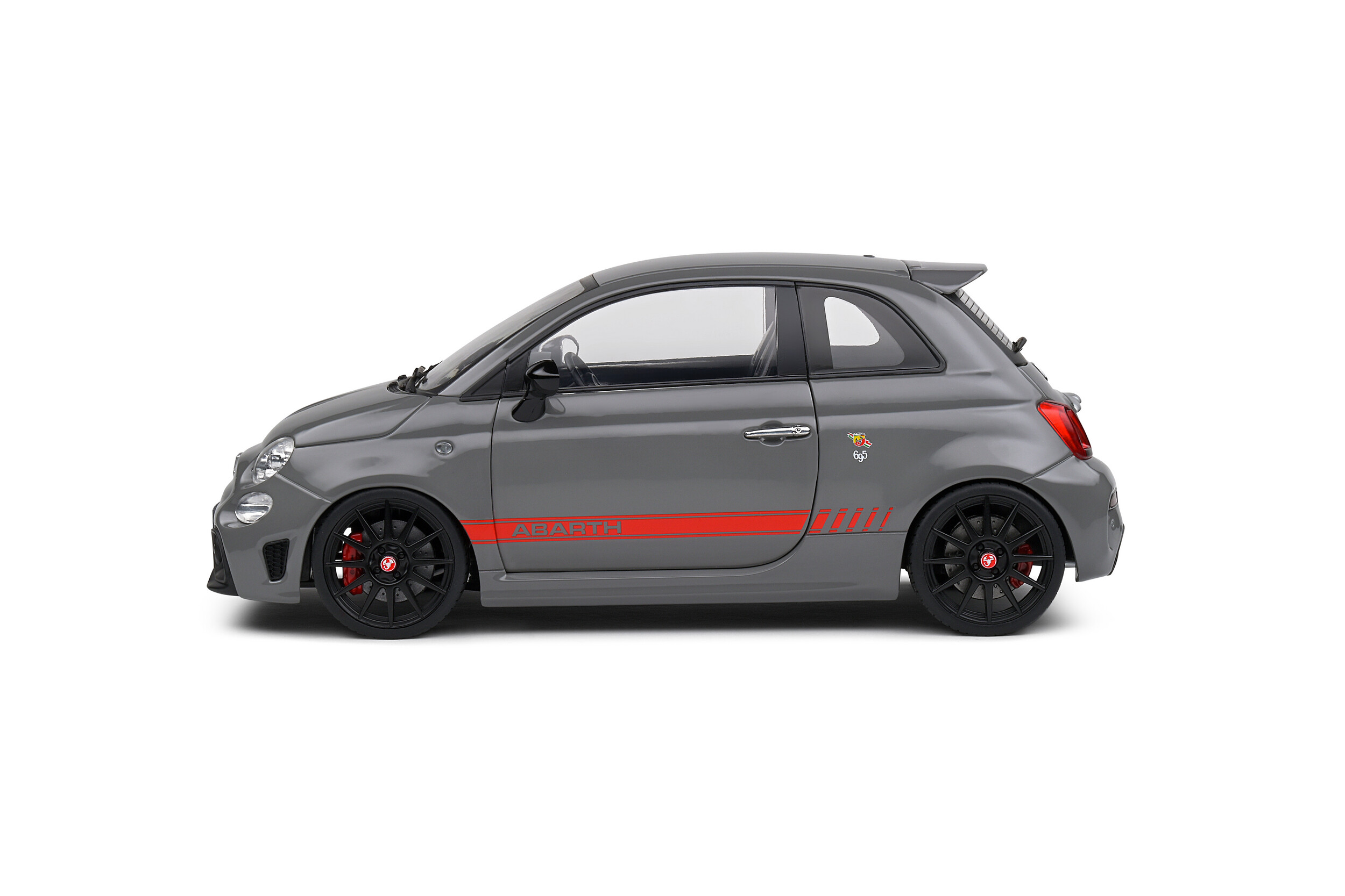 Fiat 695 Abarth XSR Edition Yamaha - Record Grey - 2022 - Solido
