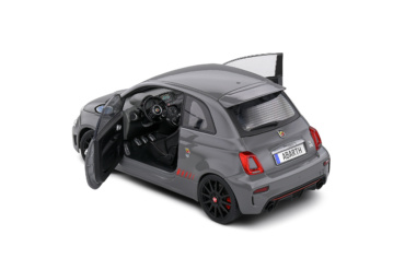 Voiture miniature - SOLIDO - Fiat 695 Abarth XSR Edition - Gris Yamaha Record - Échelle 1:18 - 2022 - Jeux - Jouets