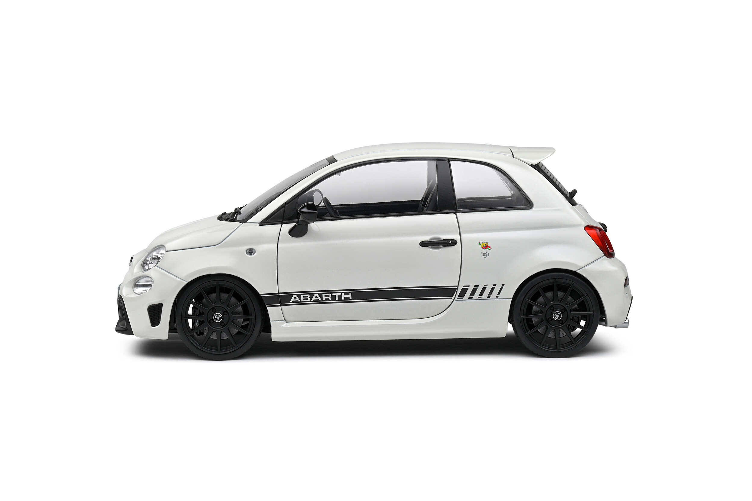 Fiat F595 Abarth - Ghiaccio White - 2022 - Solido