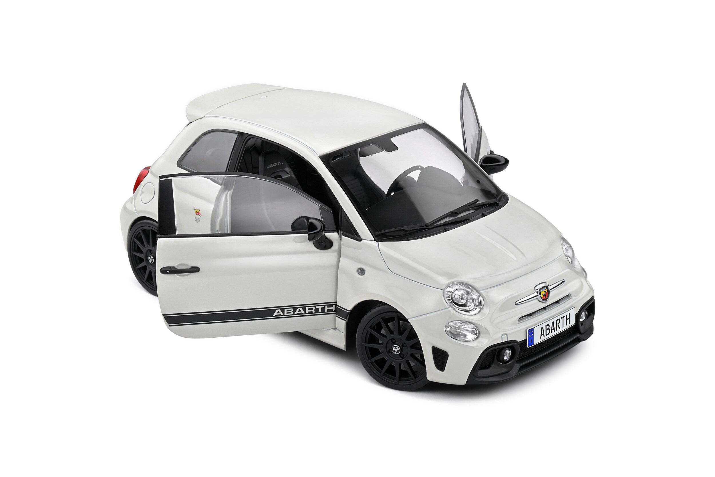 Fiat F595 Abarth - Ghiaccio White - 2022 - Solido