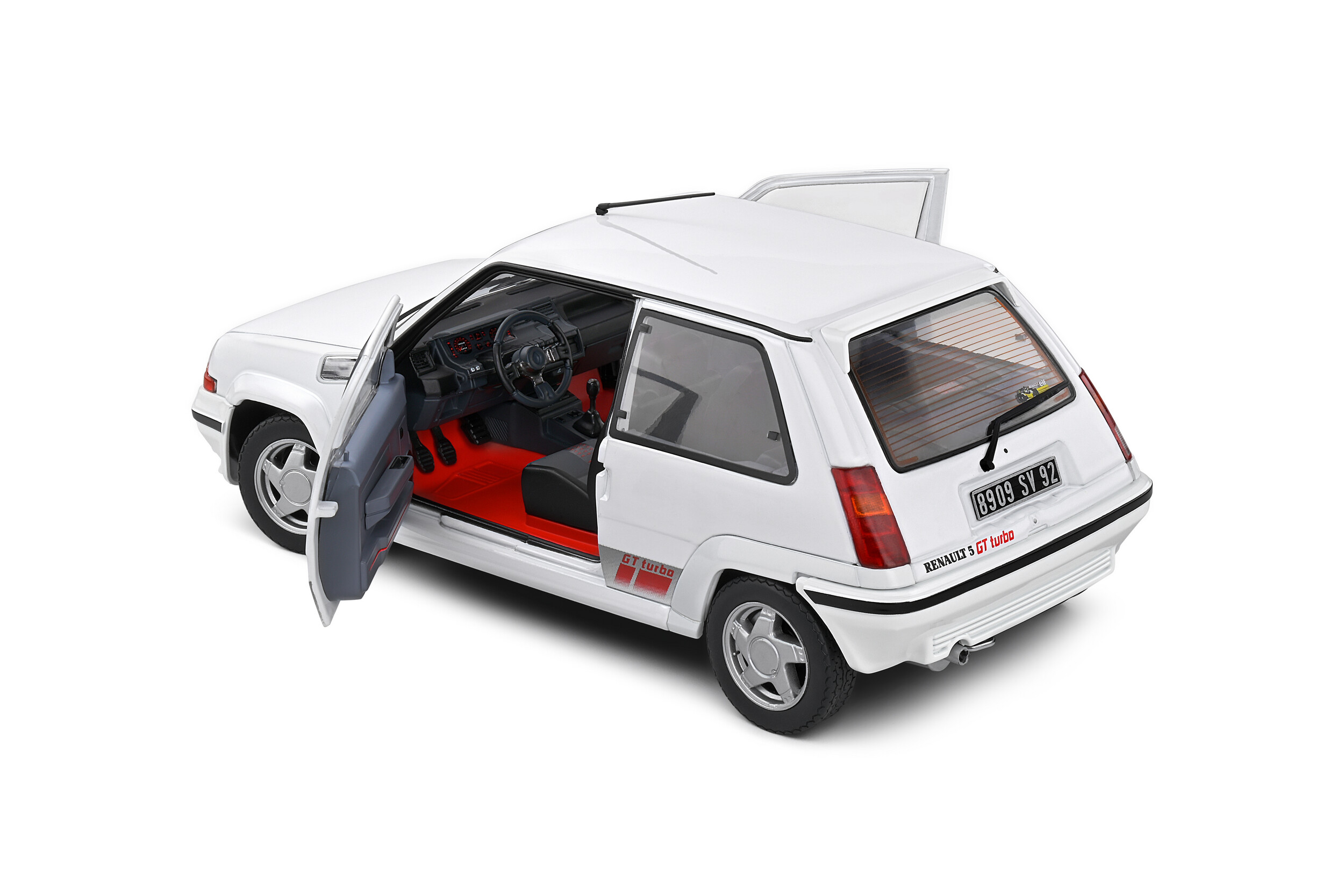 Preorder Solido 1:18 RENAULT 5 GT TURBO MK2 SILVER #17 A.OREILLE TOU- Horizon Di