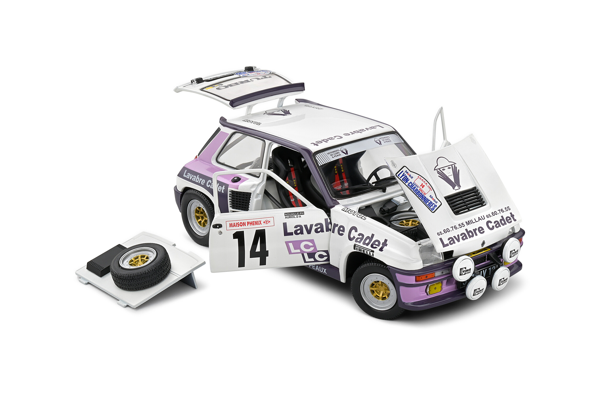 Renault 5 Turbo - Rallye Lyon Charbonnière - 1983 - #14 Auriol