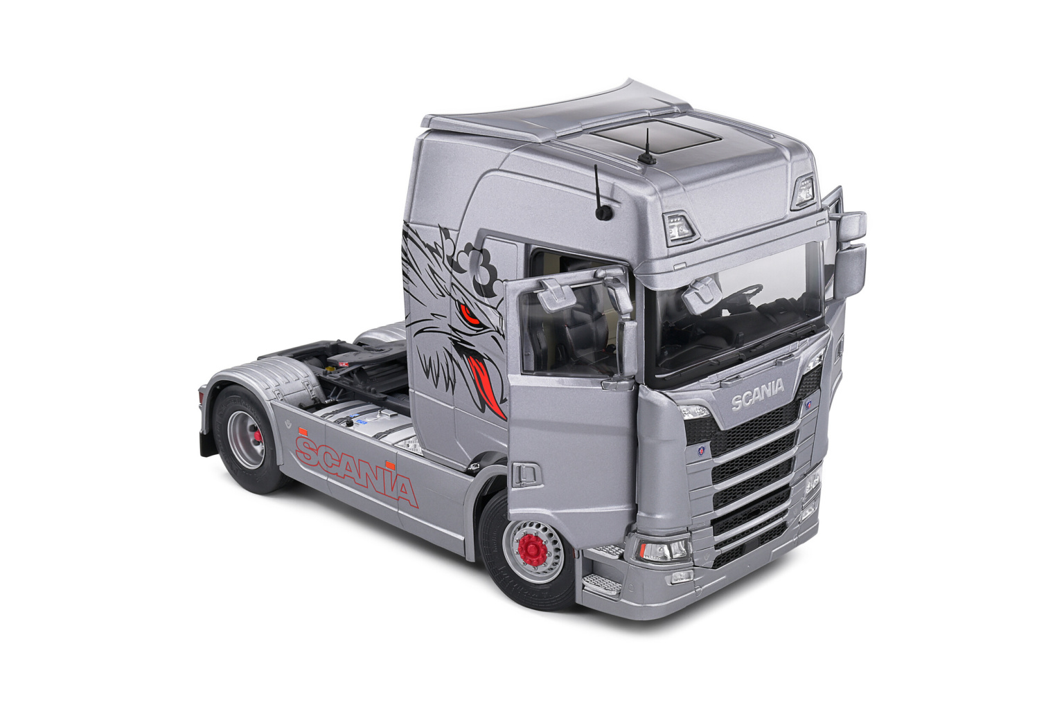1:24 Scania 580S Highline Custom Silver 2023