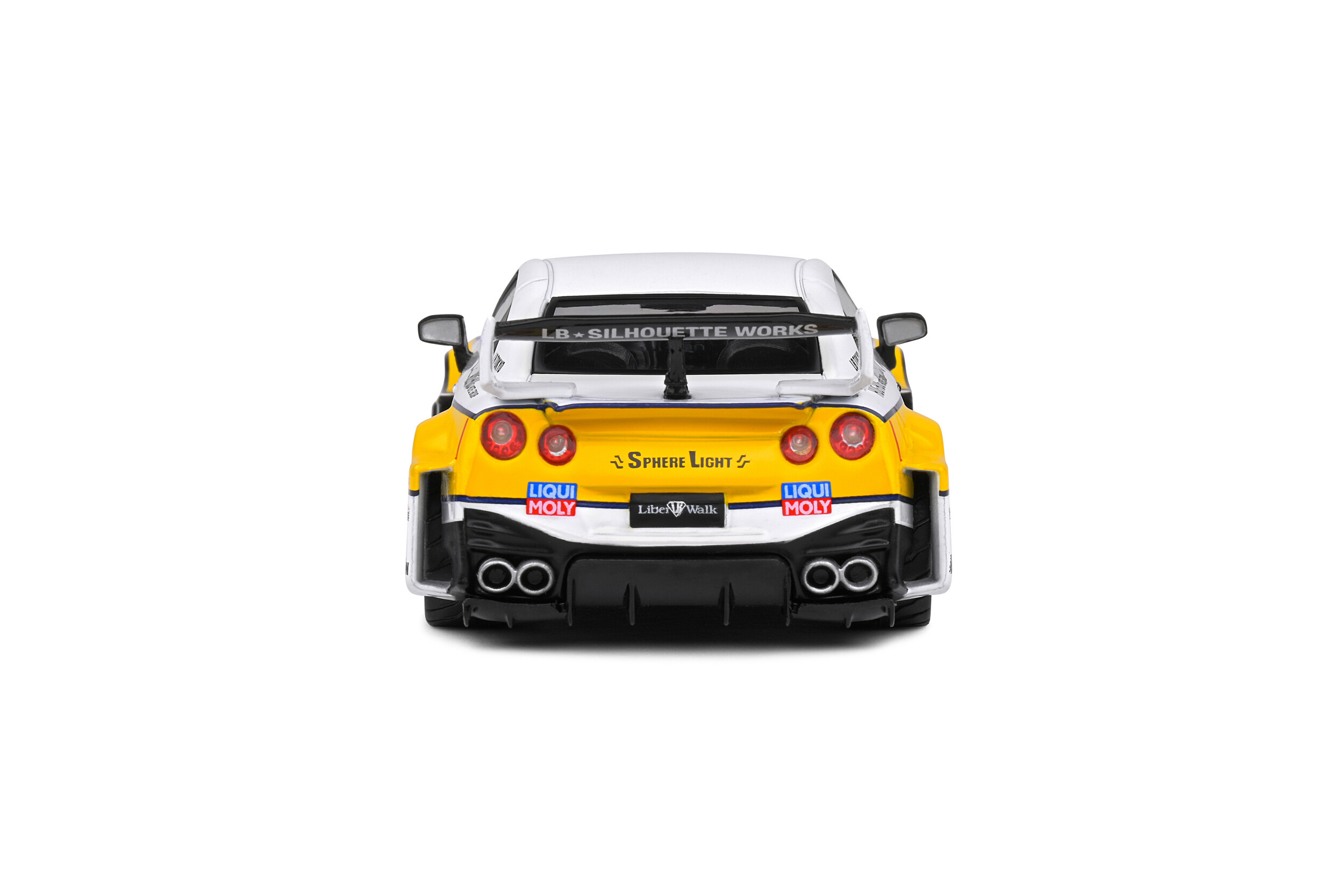 Nissan GTR35 LBWK Silhouette - White - 2019 - Solido
