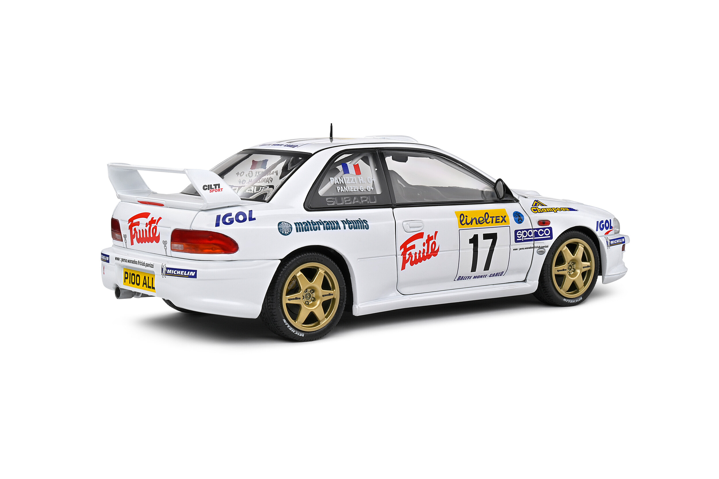 Subaru Impreza S5 WRC99 22B - Rallye Monte carlo - 1999 - #17