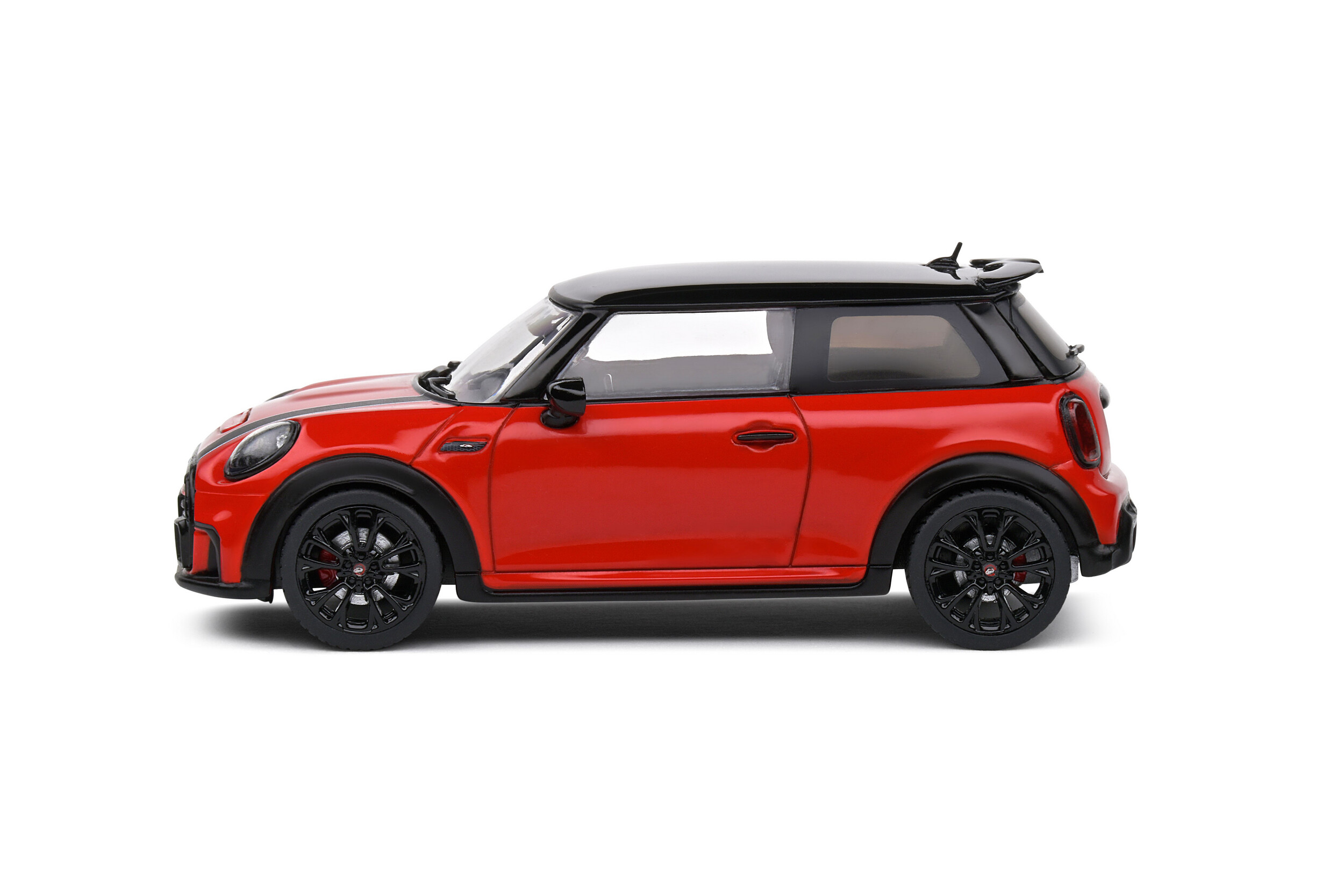 1:43 Mini Cooper John Works 2023 Modellauto - Grün, Die-Cast Modell