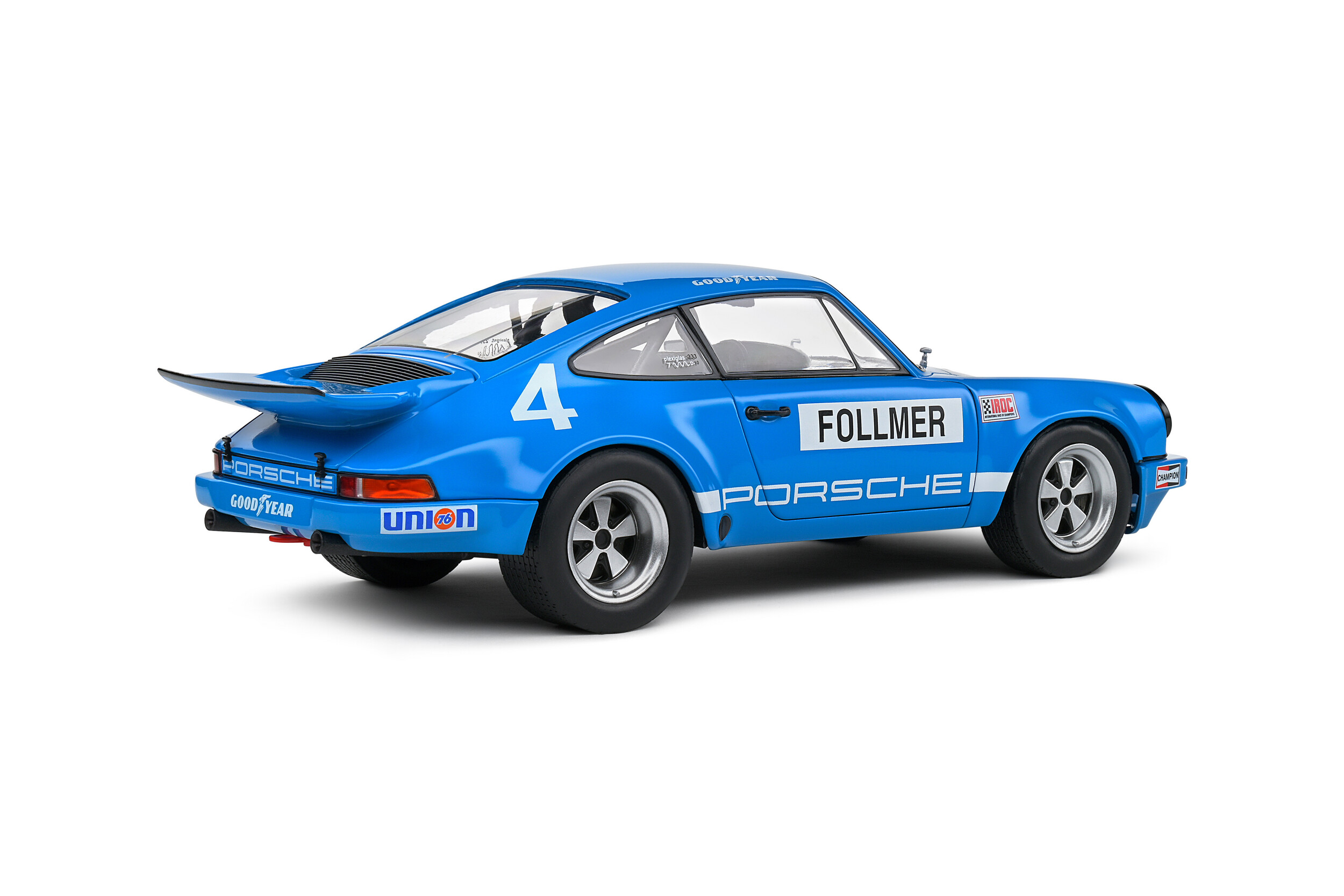 Porsche 911 IROC - IROC Riverside - 1974 - #4 Follmer - Solido