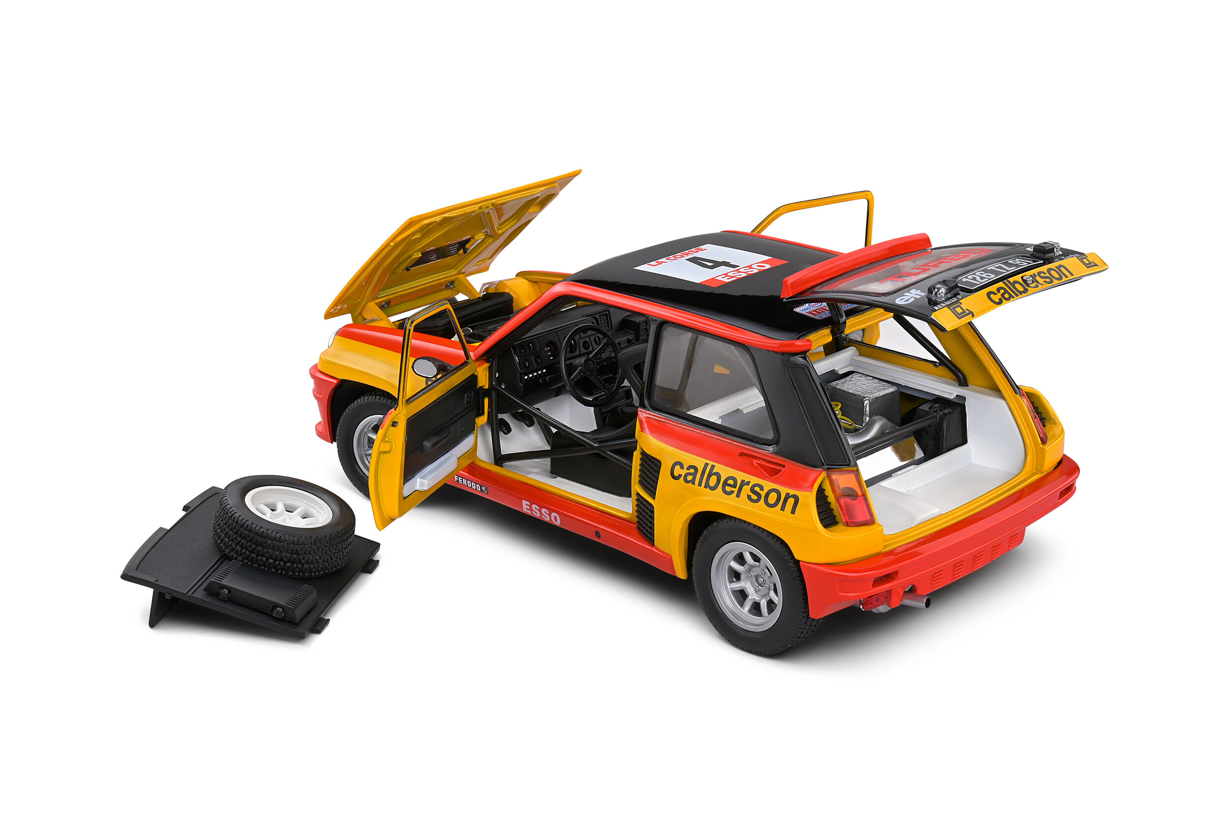 Renault 5 turbo - Tour de Corse - 1980 - #4 Ragnotti/Andrie - Solido